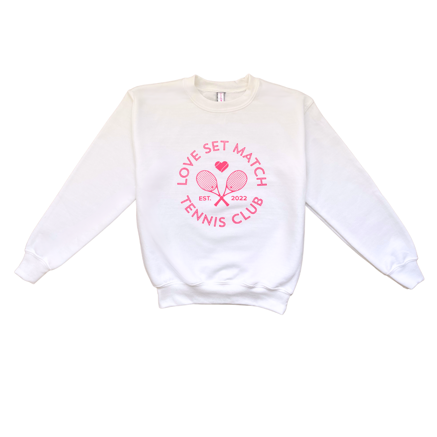 Girls Club Love Sweatshirt – Love Set Match Tennis Apparel