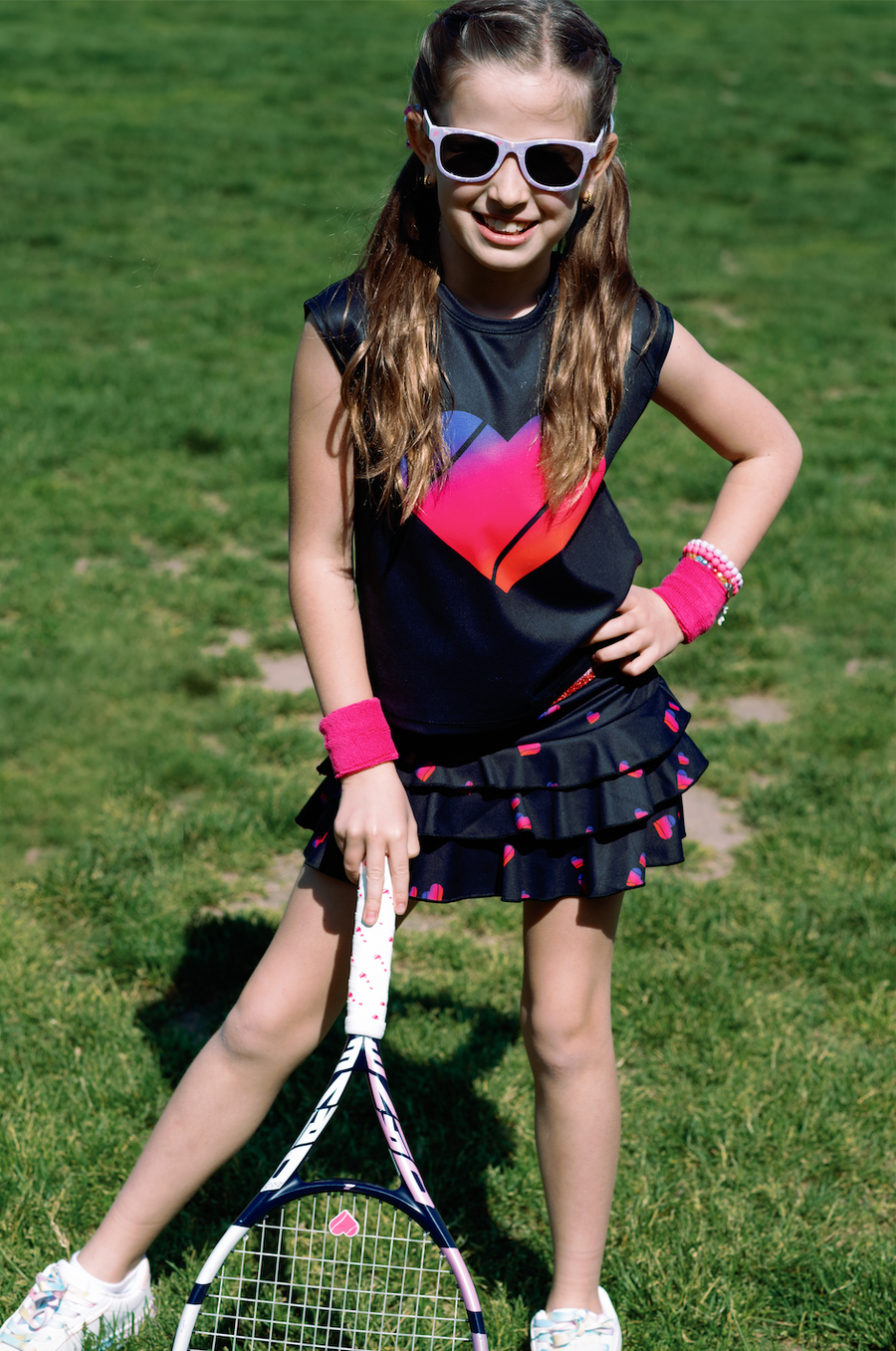 The Love Skirt in Black – Love Set Match Tennis Apparel
